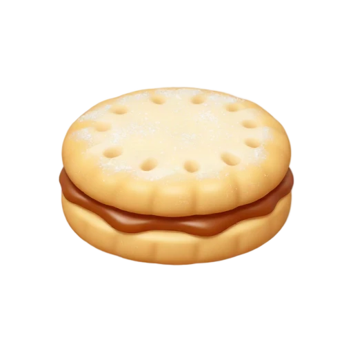 Alfajores sandwich cookies with dulce de leche