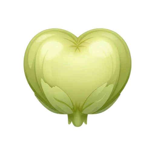 Artichoke heart with pale green layers and fuzzy center