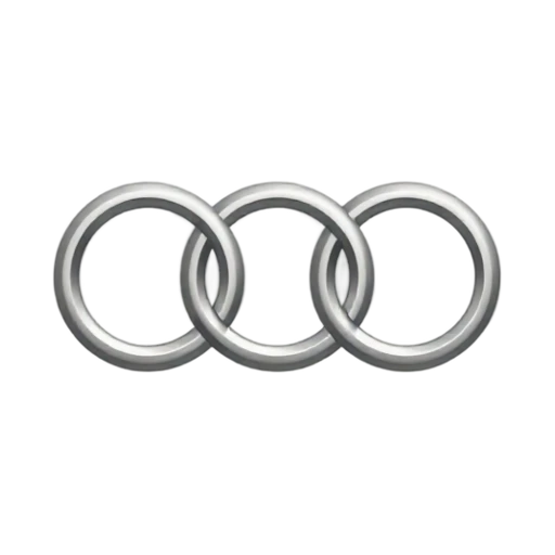Audi rings logo emoji