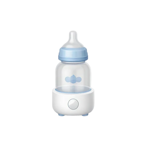 Baby bottle in electric warmer emoji