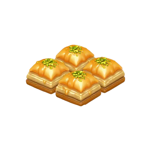 Baklava pastry emoji