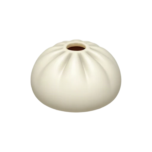 Steamed bao bun emoji