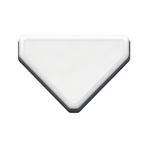White baseball home plate