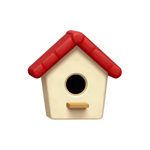Birdhouse emoji