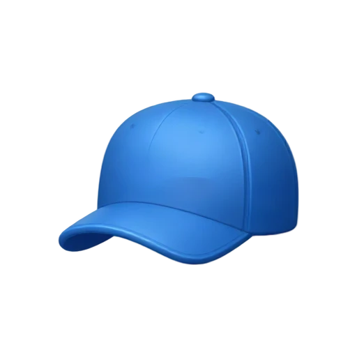Blue baseball cap