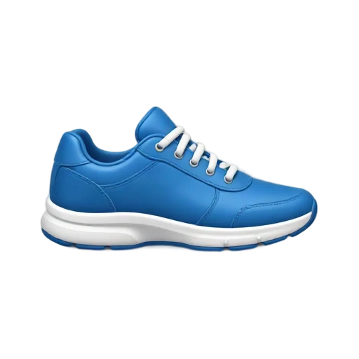 Blue sneaker