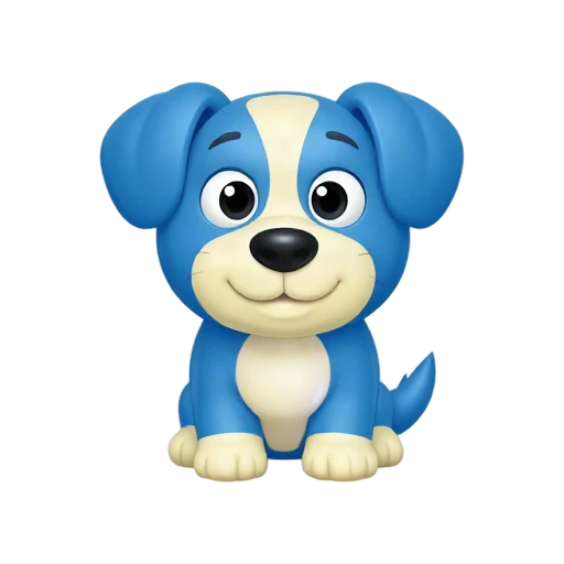 Bluey character emoji