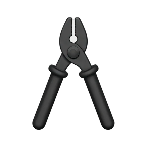 Bolt cutters with thick hinged cutting jaws and long paired handles