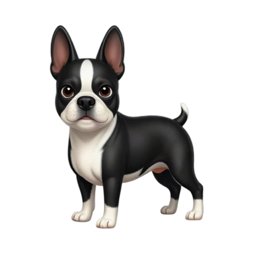 Boston Terrier standing