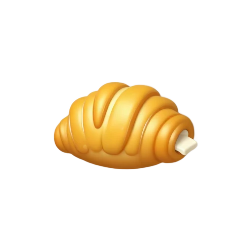 Flaky spiral burek pastry emoji