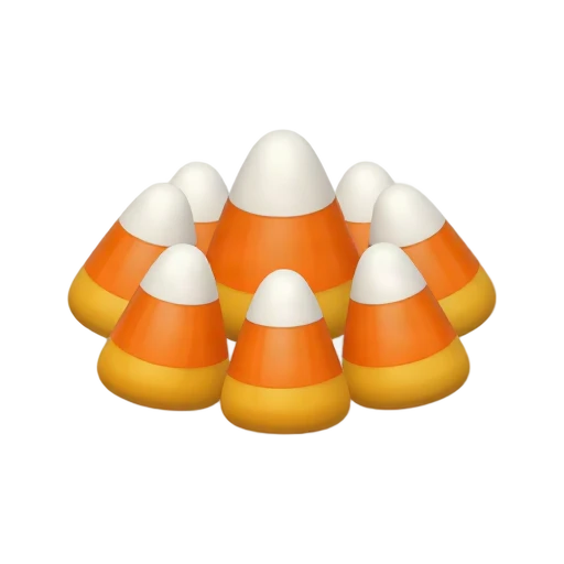 Pile of candy corn emoji