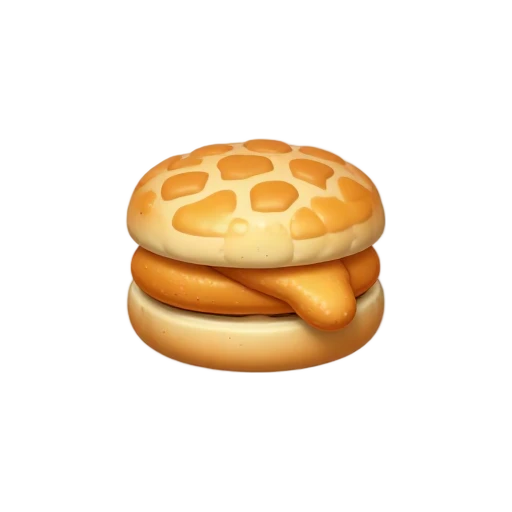 Flaky golden biscuit sandwich with crispy chicken