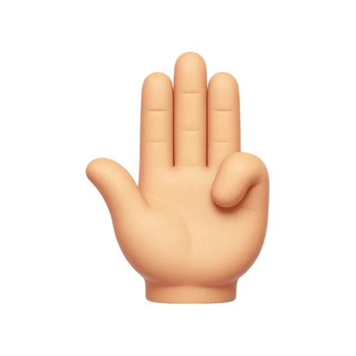 Chef's kiss hand gesture emoji