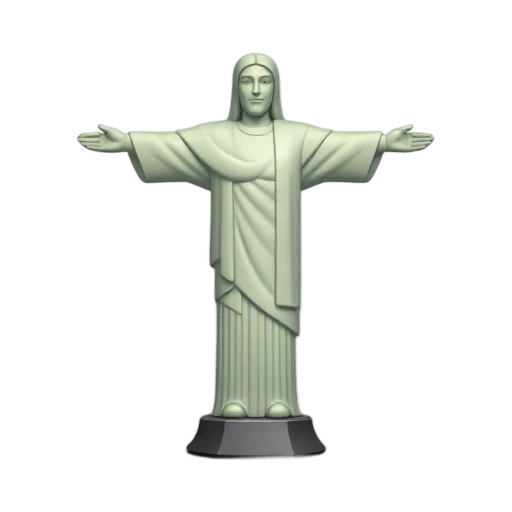 Christ the Redeemer statue with outstretched arms on a pedestal