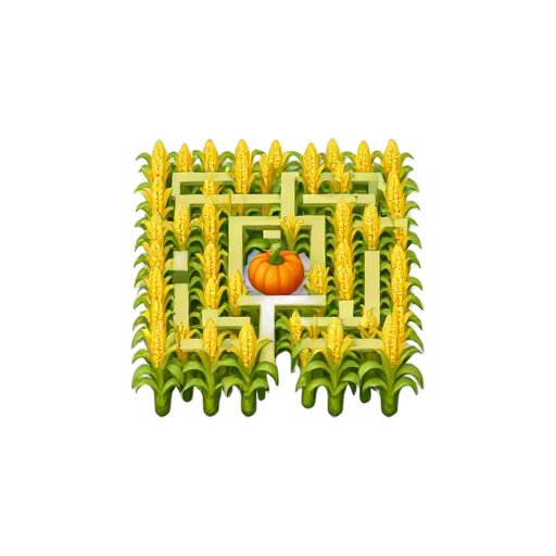 Corn maze emoji