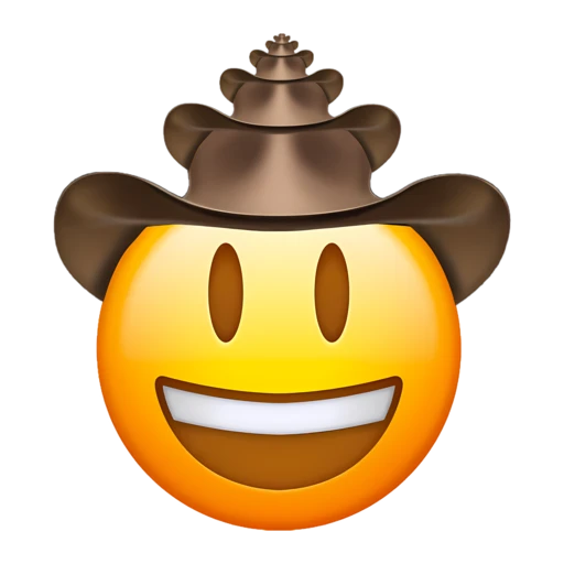 Cowboy Stack on a transparent background with a brown cowboy hat.