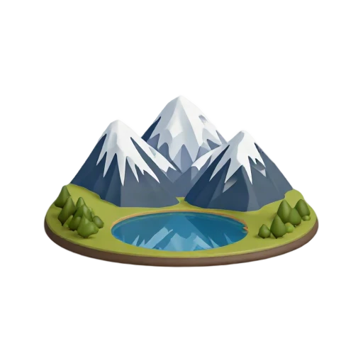 jagged paired peaks and reflective alpine lake, depicting Cradle Mountain.