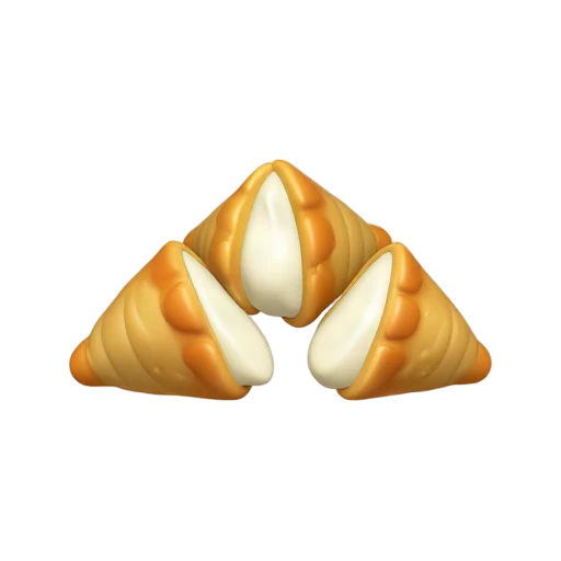 Cream cheese rangoon dumplings emoji