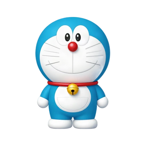 Blue Doraemon character emoji