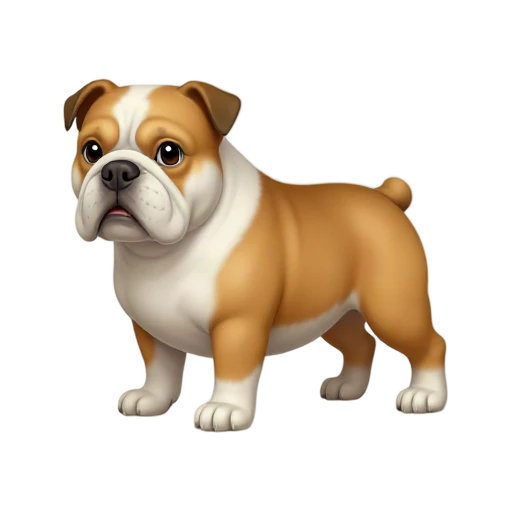 English Bulldog standing