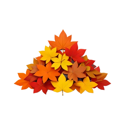Fall leaf pile emoji
