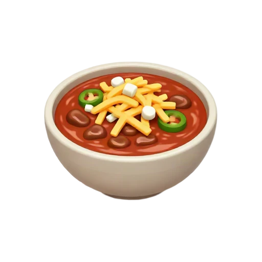 Chili supreme bowl emoji
