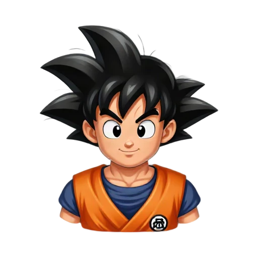 Goku character emoji