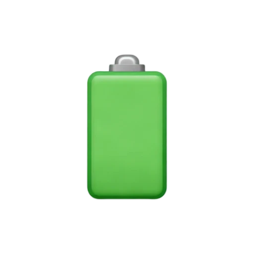 Green full battery