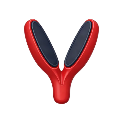 Hair straightener with two flat heated plates and open hinged arms