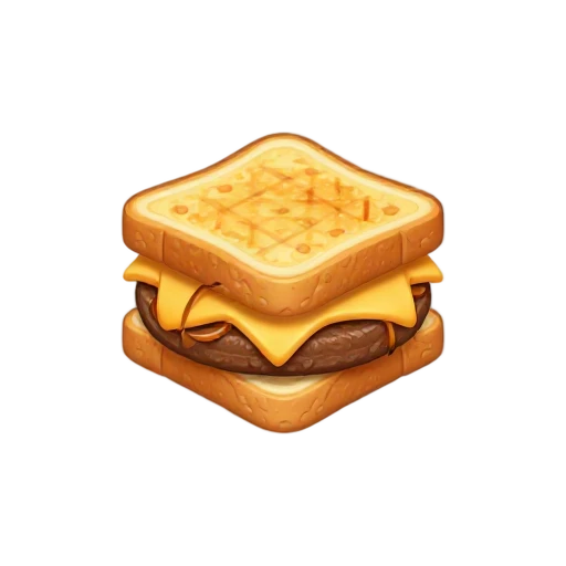 Sourdough patty melt with grilled onions and cheese