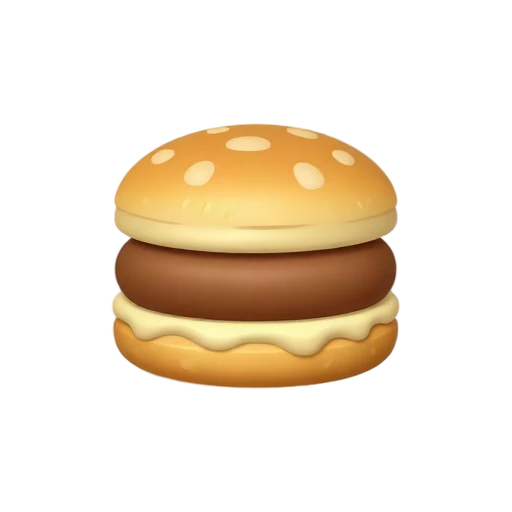 Round sausage patty inside flaky golden biscuit