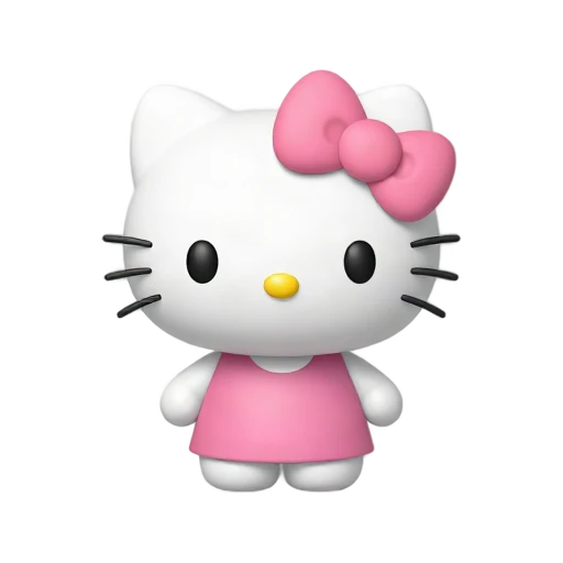Hello Kitty character emoji