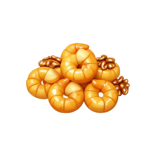 Honey walnut shrimp emoji