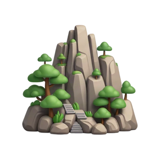 jagged granite peaks and wind-shaped pine trees, depicting Huangshan Peaks.