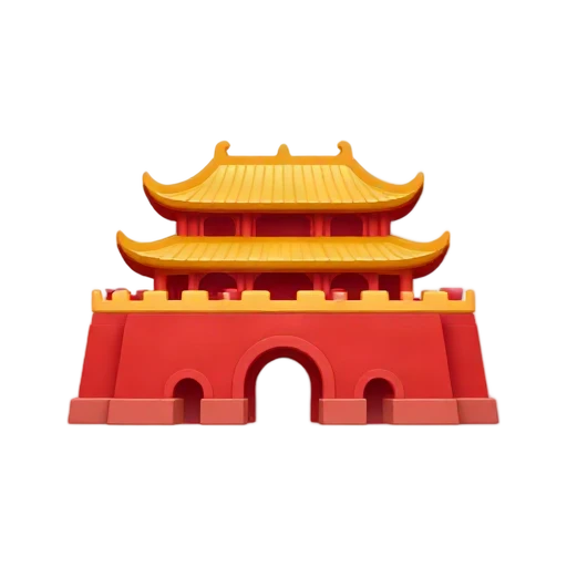 Huế Imperial Meridian Gate: broad gateway and red-and-gold tiered roofs.