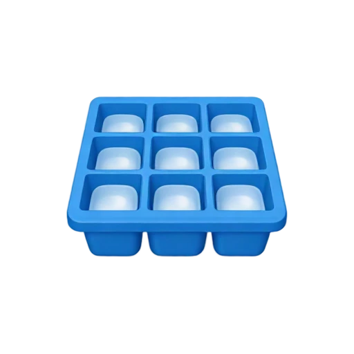 Ice cube tray emoji