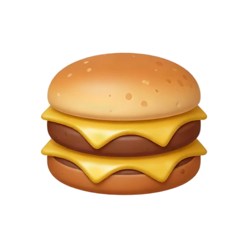 Two patties with cheese and no bun
