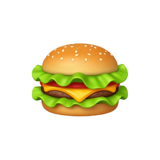 Cheeseburger wrapped in green lettuce leaves