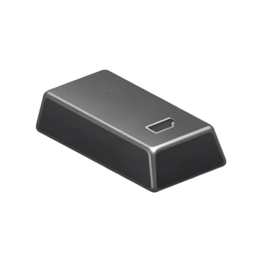 Dark iron ingot emoji