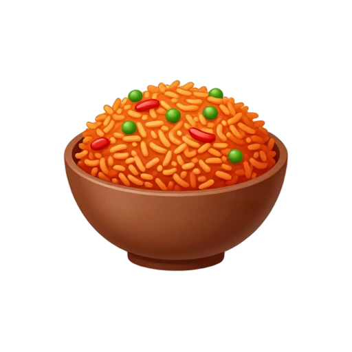 Jollof rice emoji