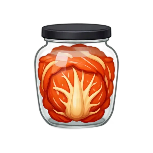 Jar of kimchi emoji