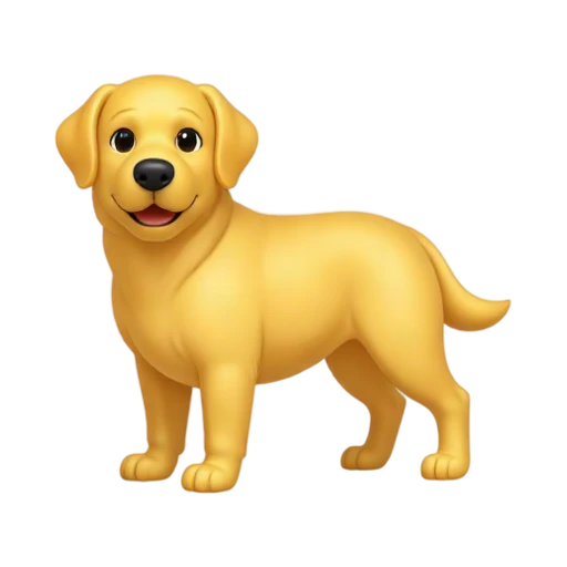 Yellow Labrador Retriever standing