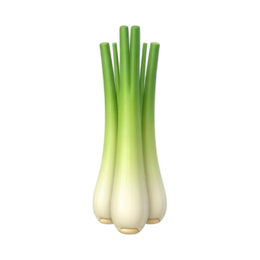 Pale green lemongrass stalks with thick bulbous bases