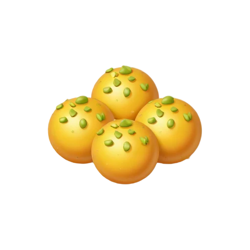 Golden lokma dough balls emoji