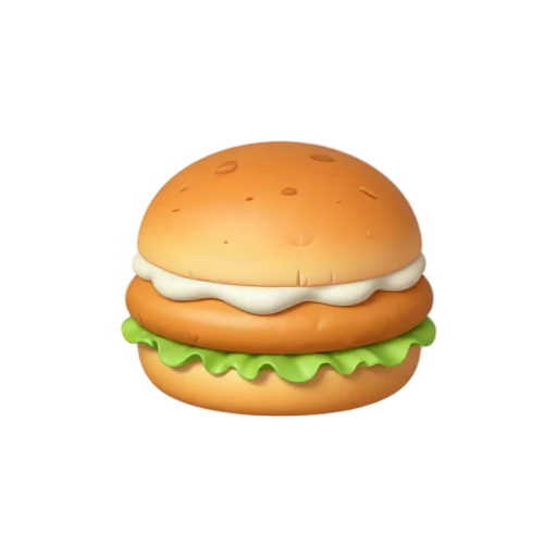 Breaded chicken sandwich with lettuce and mayonnaise
