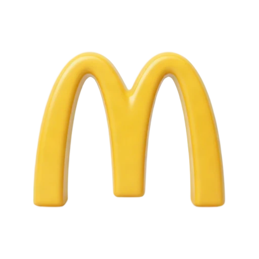 McDonald's golden arches emoji
