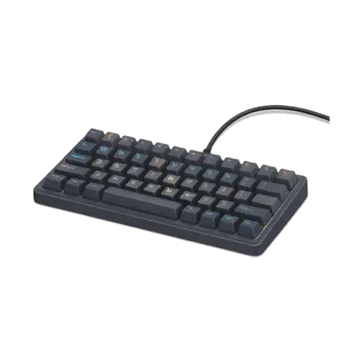 Mechanical keyboard with rainbow lighting