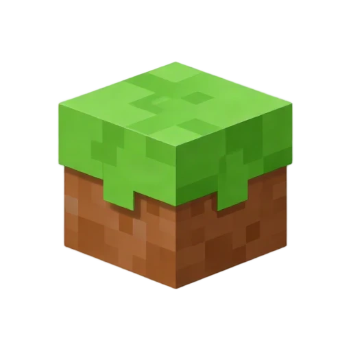 Minecraft grass block emoji
