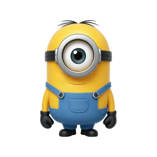 Yellow Minion character emoji