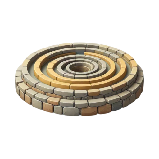 concentric circular stone terraces and deep bowl-shaped agricultural site, depicting Moray Terraces.
